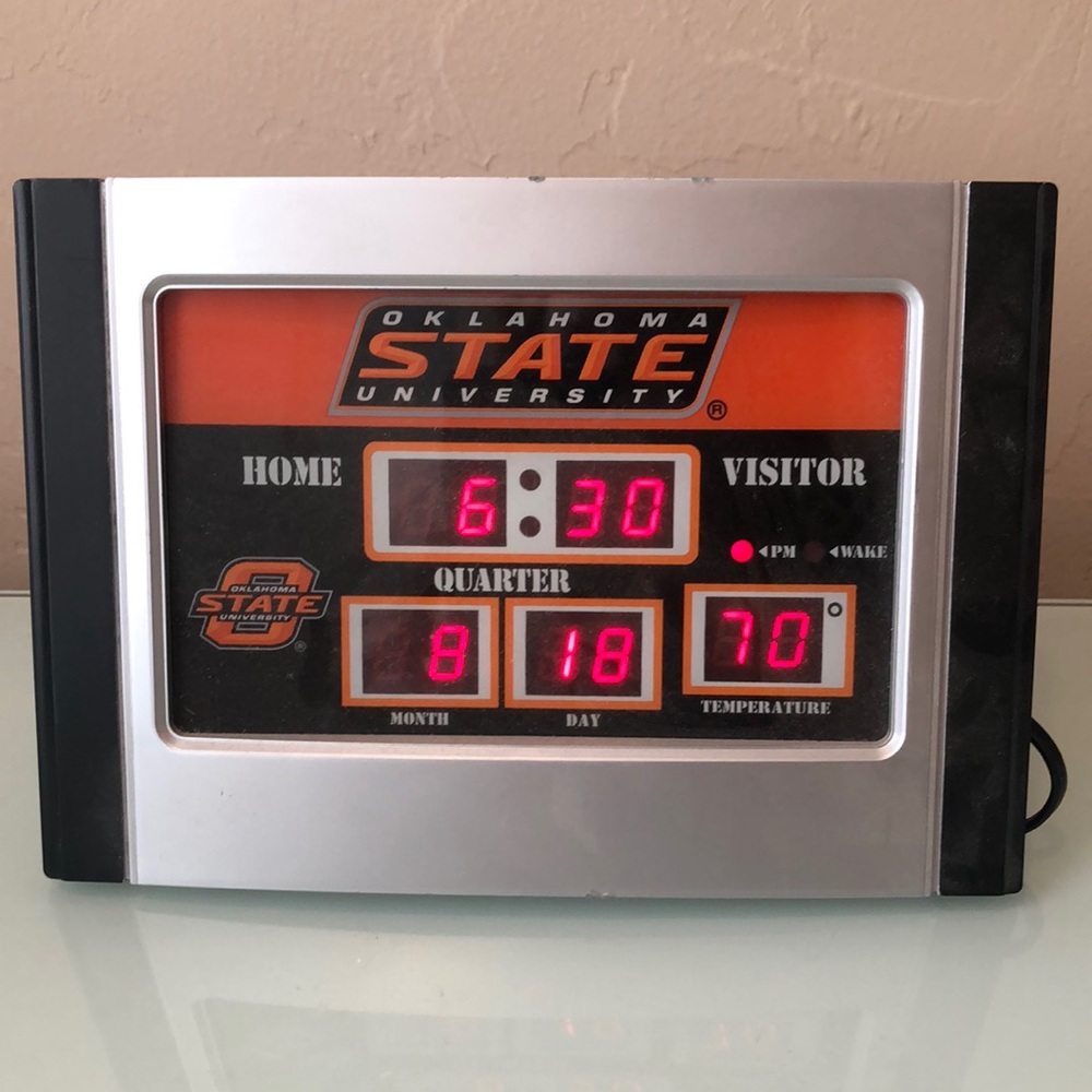 Oklahoma State Alarm Clock